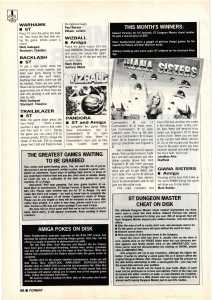 The Dungeon Master Editor Review - ST Amiga Format (United Kingdom), Issue No 5 November 1988, Page 56