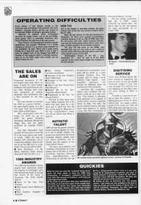 Dungeon Master Award - ST Amiga Format (United Kingdom), Issue No 8 February 1989, Page 8