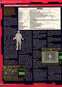Chaos Strikes Back Hints - ST Format (United Kingdom), Issue No 60 July 1994, Page 68