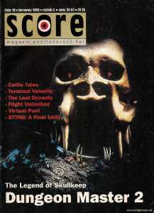 Dungeon Master II Cover - Score (Czechia), Issue No 19 July 1995 Dungeon Master II Cover - Score (Czechia), Issue No 19 July 1995
