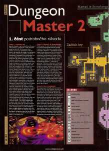 Dungeon Master II (PC) Guide - Score (Czechia), Issue No 20 August 1995, Page 50