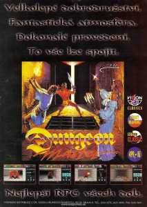Dungeon Master Advertisement - Score (Czechia), Issue No 25 January 1996, Page 41