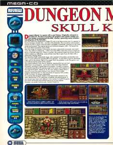 Dungeon Master II (Mega CD) Review - Sega Magazine (United Kingdom), Issue No 14 February 1995, Page 92 Dungeon Master II (Mega CD) Review - Sega Magazine (United Kingdom), Issue No 14 February 1995, Page 92