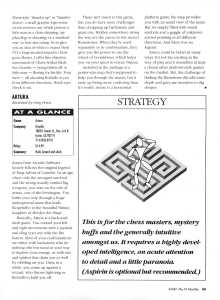 Chaos Strikes Back (Atari ST) Review - Start (USA), Vol 4 No 11 June 1990, Page 45
