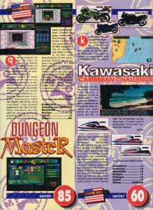 Dungeon Master (Super NES) Review - Super Power (France), Issue No 13 September 1993, Page 125