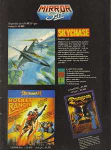 Dungeon Master (Atari ST, Amiga) Advertisement - The Games Machine (Italy), Issue No 1 September 1988, Page 3