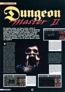 Dungeon Master II (PC) Review - The Games Machine (Italy), Issue No 77 July-August 1995, Page 50 Dungeon Master II (PC) Review - The Games Machine (Italy), Issue No 77 July-August 1995, Page 50