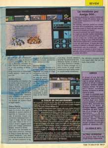 Dungeon Master (Amiga) Review - The Games Machine (Italy), Issue No 8 April 1989, Page 39