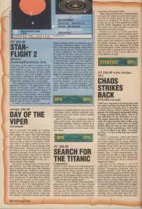 Chaos Strikes Back (Atari ST, Amiga) Review - The Games Machine (United Kingdom), Issue No 29 April 1990, Page 86