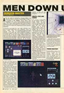 Dungeon Master (Atari ST) Review - The Games Machine (United Kingdom), Issue No 5 April 1988, Page 64