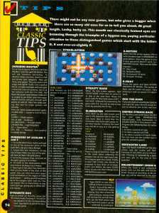 Dungeon Master Hints - The One Amiga (United Kingdom), Issue No 78 March 1995, Page 74