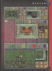 Dungeon Master II (Amiga) Review - The One Amiga (United Kingdom), Issue No 85 November 1995, Page 23 Dungeon Master II (Amiga) Review - The One Amiga (United Kingdom), Issue No 85 November 1995, Page 23