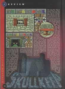 Dungeon Master II (Amiga) Review - The One Amiga (United Kingdom), Issue No 85 November 1995, Page 24 Dungeon Master II (Amiga) Review - The One Amiga (United Kingdom), Issue No 85 November 1995, Page 24
