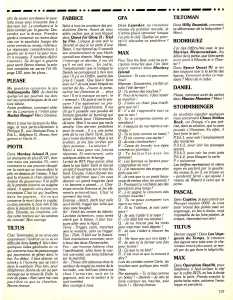 Chaos Strikes Back (Atari ST, Amiga, PC) Hints - Tilt (France), Issue No 104 July-August 1992, Page 137