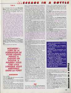 Dungeon Master (Atari ST) Hints - Tilt (France), Issue No 115 June 1993, Page 133