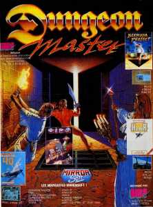 Dungeon Master (Atari ST) Advertisement - Tilt (France), Issue No 51 February 1988, Page 29