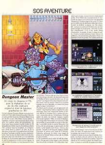 Dungeon Master (Atari ST) Review - Tilt (France), Issue No 52 March 1988, Page 96