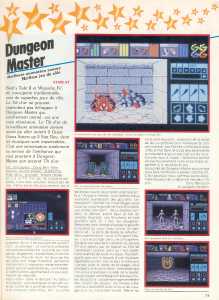 Dungeon Master (Atari ST) Article - Tilt (France), Issue No 60 December 1988, Page 11