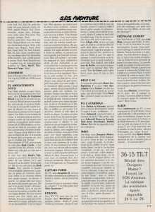 Dungeon Master (Atari ST, Amiga) Hints - Tilt (France), Issue No 62 January 1989, Page 117