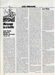 Dungeon Master (Atari ST) Hints - Tilt (France), Issue No 67 June 1989, Page 100