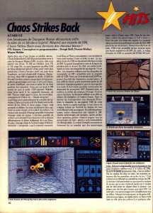 Chaos Strikes Back (Atari ST) Review - Tilt (France), Issue No 74 January 1990, Page 42