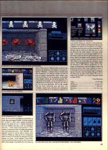 Chaos Strikes Back (Atari ST) Review - Tilt (France), Issue No 74 January 1990, Page 43