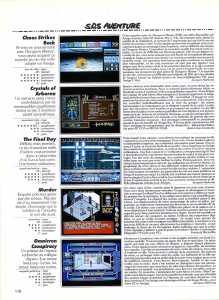 Chaos Strikes Back (Amiga) Review - Tilt (France), Issue No 89 April 1991, Page 110