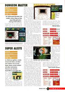 Dungeon Master (Super NES) Review - Total! (Germany), October 1993, Page 75