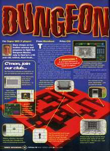 Dungeon Master (Super NES) Review - Total! (United Kingdom), Issue No 29 May 1994, Page 42