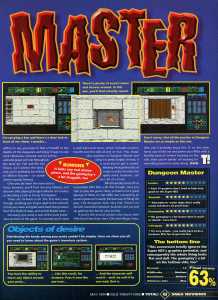 Dungeon Master (Super NES) Review - Total! (United Kingdom), Issue No 29 May 1994, Page 43
