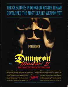 Dungeon Master II Advertisement - Unknown Magazine (United Kingdom), Unknown Issue December 1994, Page X11