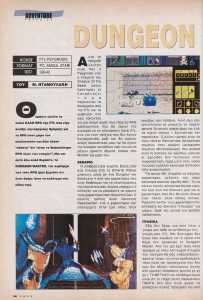Dungeon Master (Atari ST, Amiga, PC) Review - User (Greece), Issue No 29 October 1992, Page 58