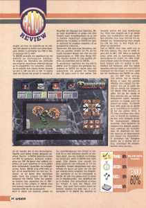 Dungeon Master II (PC) Review - User (Greece), Issue No 66 February 1996, Page 28 Dungeon Master II (PC) Review - User (Greece), Issue No 66 February 1996, Page 28