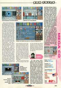 Dungeon Master II (Mega CD) Review - VideoGames (Germany), August 1994, Page 85