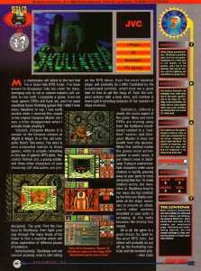 Dungeon Master II (Sega CD) Review - VideoGames (USA), September 1994, Page 76