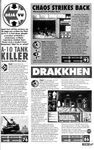 Chaos Strikes Back (Amiga) Review - Zero (United Kingdom), Issue No 18 April 1991, Page 67