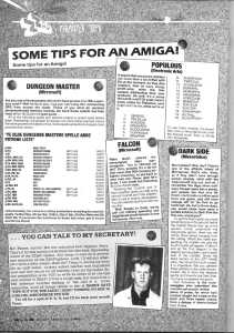 Dungeon Master Hints - Zzap (United Kingdom), Issue No 52 August 1989, Page 66