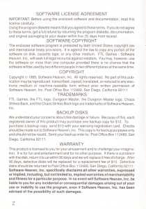 AmiRAM 1000 (Europe, Amiga) - Without Clock DM CSB Chaos Strikes Back Manual Page 004