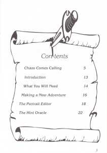 AmiRAM 1000 (Europe, Amiga) - Without Clock DM CSB Chaos Strikes Back Manual Page 005