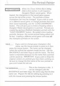 AmiRAM 1000 (Europe, Amiga) - Without Clock DM CSB Chaos Strikes Back Manual Page 021