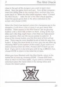 AmiRAM 1000 (Europe, Amiga) - Without Clock DM CSB Chaos Strikes Back Manual Page 025