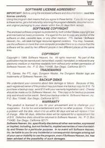 AmiRAM 1000 (Europe, Amiga) - Without Clock DM CSB Dungeon Master Manual Page 004
