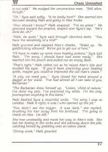 AmiRAM 1000 (Europe, Amiga) - Without Clock DM CSB Dungeon Master Manual Page 021
