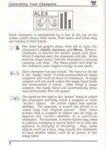 AmiRAM 1000 (Europe, Amiga) - Without Clock DM CSB Dungeon Master Manual Page 032