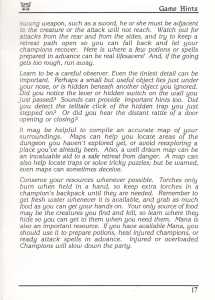 AmiRAM 1000 (Europe, Amiga) - Without Clock DM CSB Dungeon Master Manual Page 041