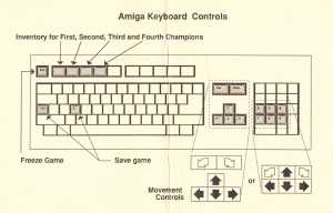 AmiRAM 1000 (Europe, Amiga) - Without Clock DM CSB Keyboard Controls Front