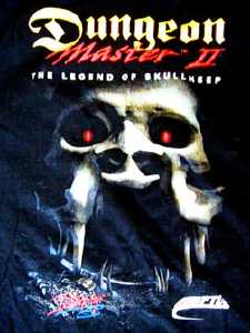 Dungeon Master II - T-Shirt Back Detail