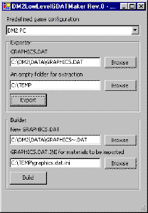 Dungeon Master II low-level graphics.dat maker
