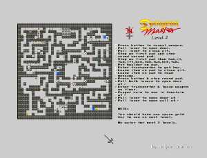 Dungeon Master The Solution (Amiga) - Map
