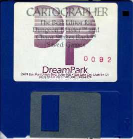 The Cartographer (Atari ST) - Disk Front